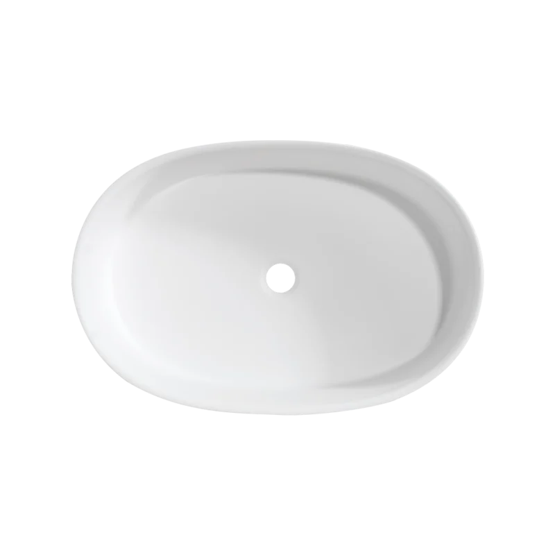 Lavabo da appoggio Flat Ellipse