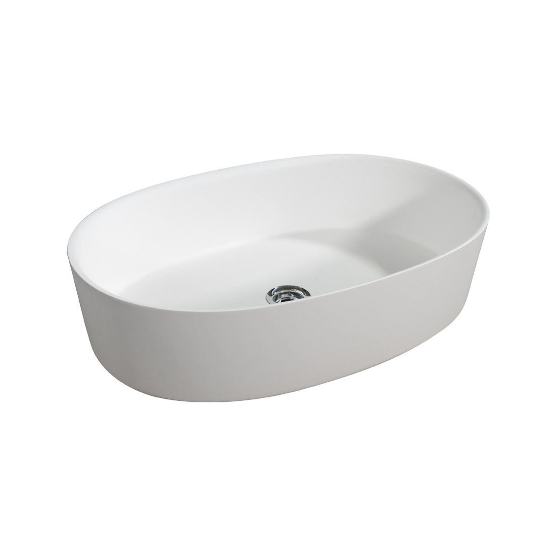 Lavabo da appoggio Flat Ellipse